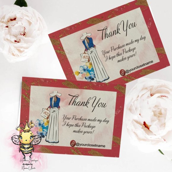 Custom Thank You Cards for Business - Cheap Custom Business Cards - Picture 1 of 13
